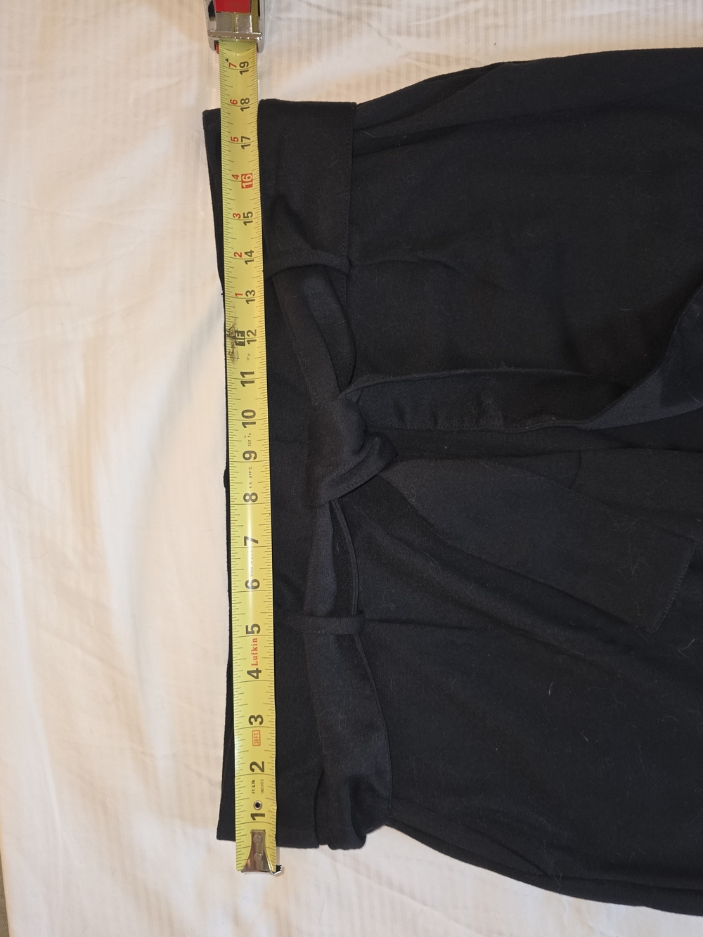 Liz Claiborne Black Paperbag Wide-Leg Tie Pants 16 - Picture 3 of 8